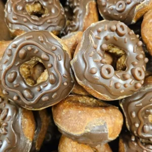 Dognuts de pollo con algarrobas