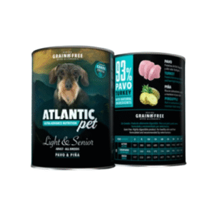 ATLANTICPET HUMEDO LIGHT&SENIOR MONOPROTEICO 200GR