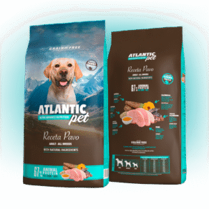 ATLANTIC PET RECETA GRAIN FREE HIPOALERGÉNICO ADULT PAVO 14KG
