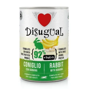 DISUGUAL CONEJO CON PLATANO 400GR