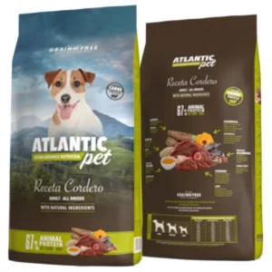 ATLANTIC PET RECETA GRAIN FREE ADULT CORDERO 14KG