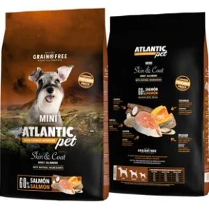 ATLANTIC PET HIPOALERGENICO MINI SKIN & COAT SALMON 1.5KG+500GR