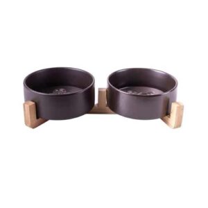 COMEDERO DOBLE BLACK 2x400 ML